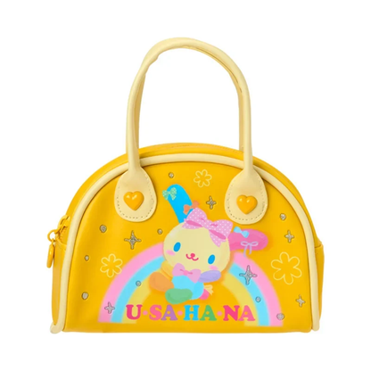 Sanrio｜Usahana Always Loved Boston-Style Pouch｜16.5×6×11cm approx.