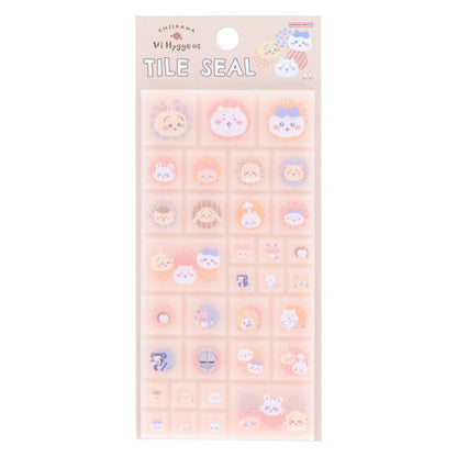 Chiikawa 吉伊卡哇｜北欧艺术风瓷砖贴纸/可自由剪裁｜约 H130 x W65 x D3mm