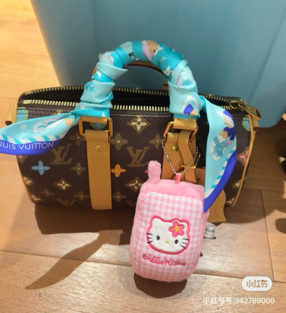 Sanrio｜avail Hello Kitty phone Mirror Mascot Holder /Plush Keychain