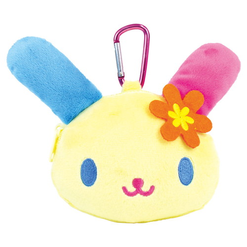 Sanrio｜Zipper Mascot with Carabiner/Plush Keychain｜10.3cm×11.6cm×5cm approx.