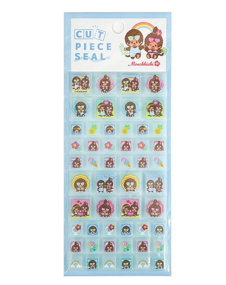 Monchhichi｜Cut Piece Seal｜128×54×4mm approx.