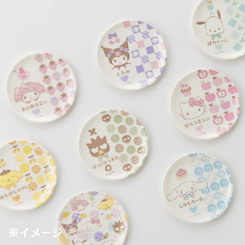 Sanrio三丽鸥｜Secret Small Plate - Japanese Pastel Blind Box日式粉彩塑料小盘子盲盒/全8种｜1枚入