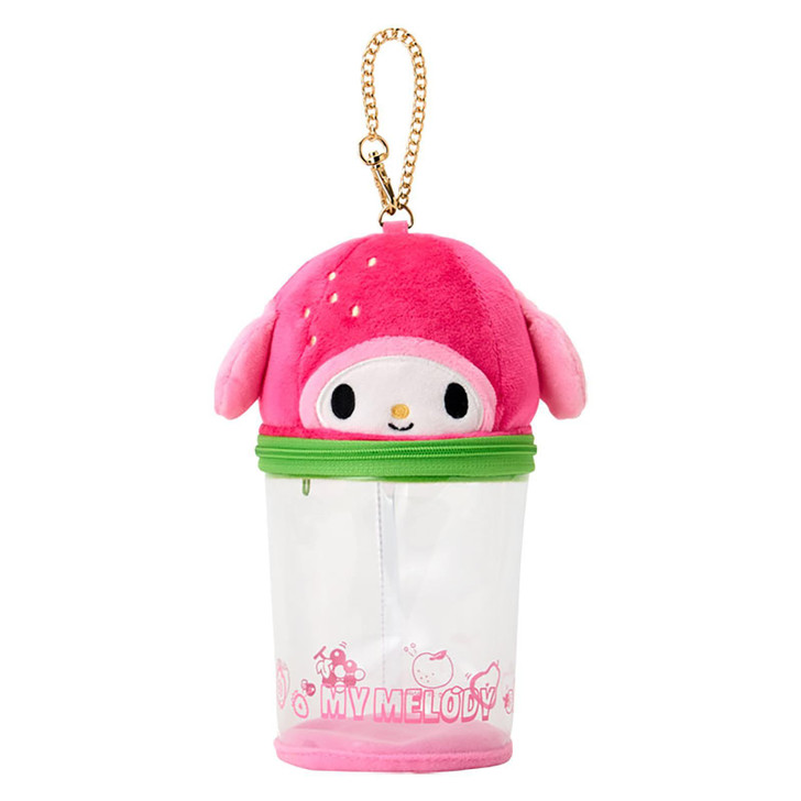 Sanrio｜Fruit Design Vinyl Pouch Charm｜20.5 x 13.1 x 10.6cm approx.