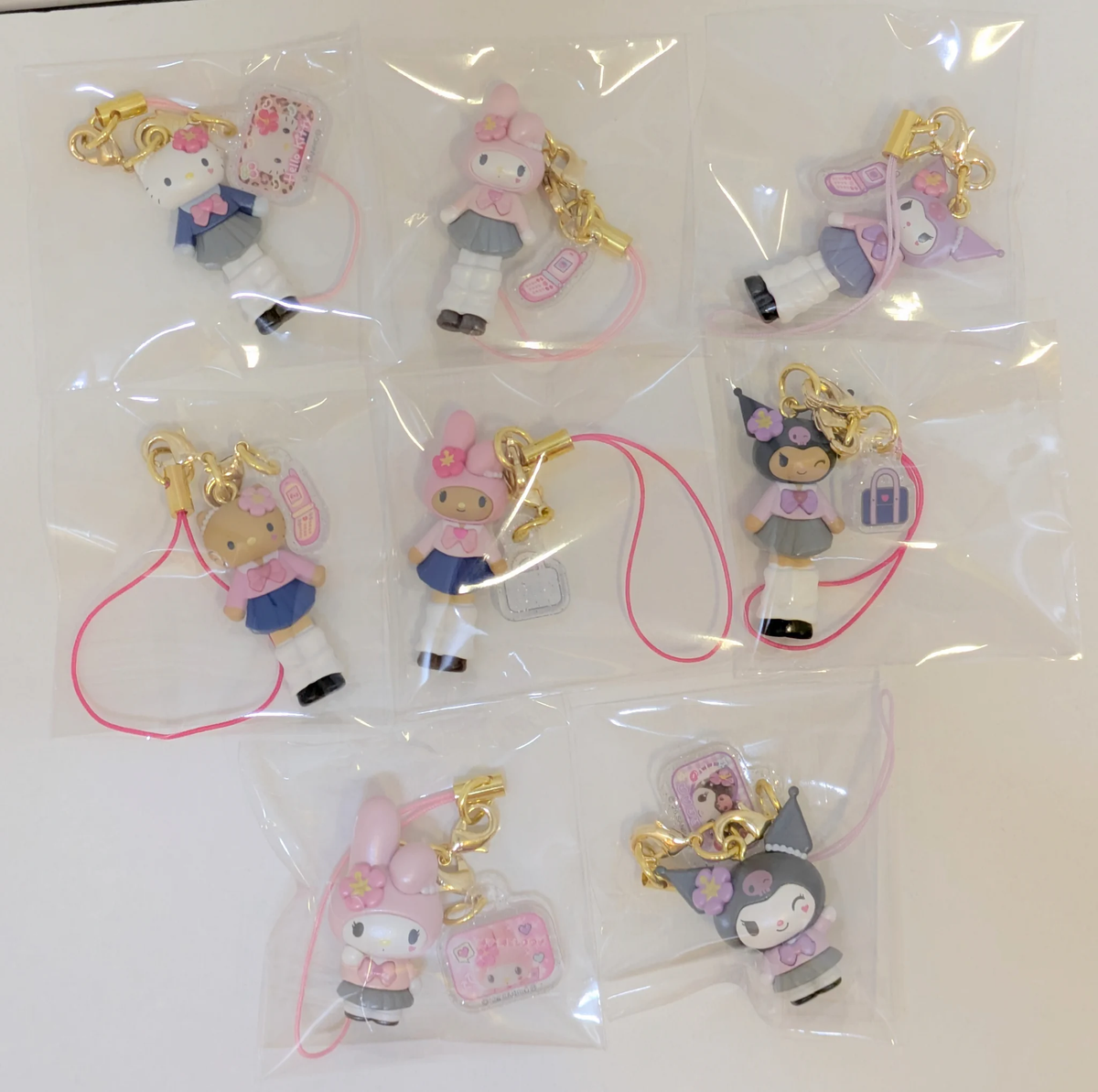 Sanrio｜Hello Kitty / My Melody / Kuromi Long Legs Series Charms mystery bag/blind box/All 8 types｜1pc
