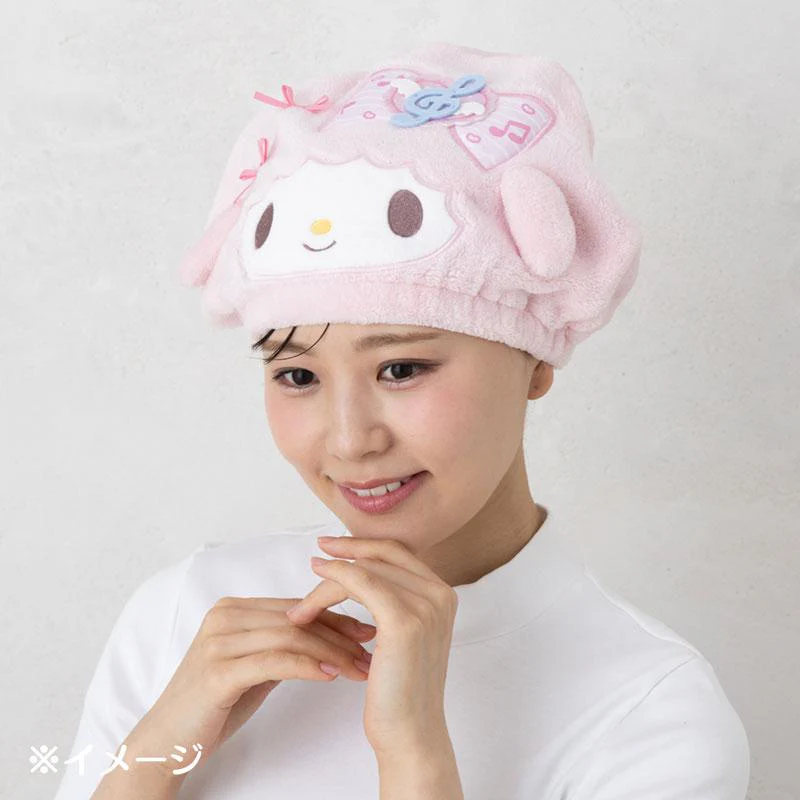 Sanrio｜My Sweet Piano Dress-Up Recital Hair Drying Cap Towel｜W30×D2×H22cm approx.