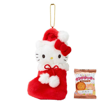 Sanrio三丽鸥｜ Cookie &amp; Boot Mascot / Christmas圣诞节限定可爱角色靴子造型糖果袋/含一袋小饼干｜约11×4.5×20cm