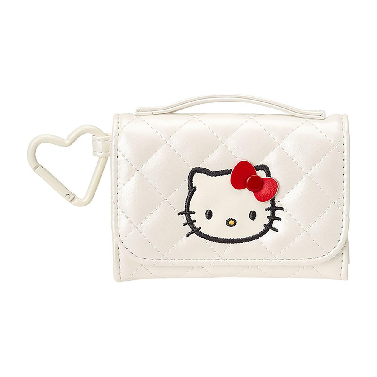 Hello Kitty｜Miniature Quilt Wallet-Shaped Coin Purse｜10.5×2.5×8cm approx.