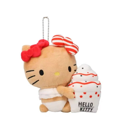 Sanrio｜avail Tan Mascot Holder /Plush Keychain