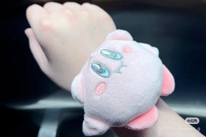 Kirby星之卡比｜可爱大脸卡比发绳/手腕垫两用发带｜约H80×W120×D10mm