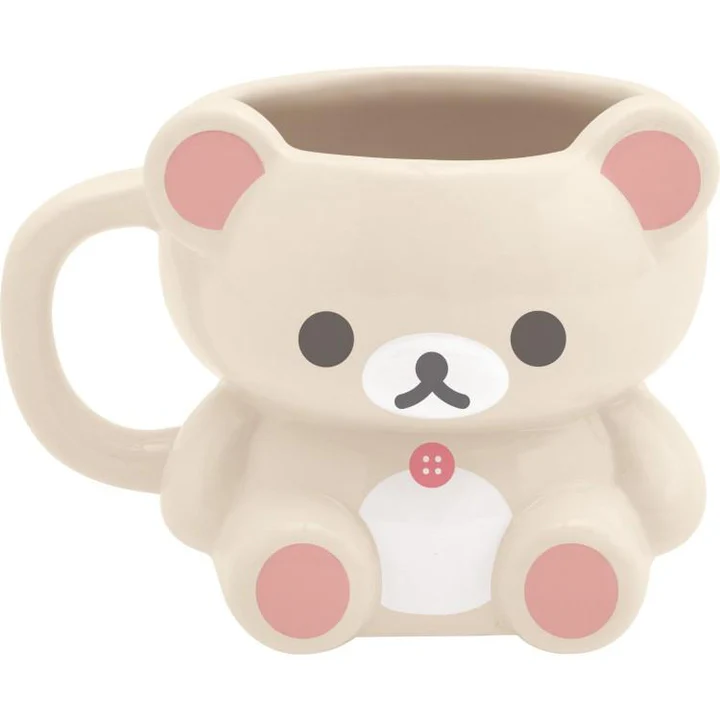 Rilakkuma｜Makeup Rilakkuma 3D Porcelain Mug｜90×Φ95mm approx.