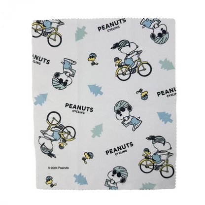 Snoopy｜2024春日骑行者限定眼镜盒+眼镜布｜约幅15.5×奥行6.5×高さ2cm