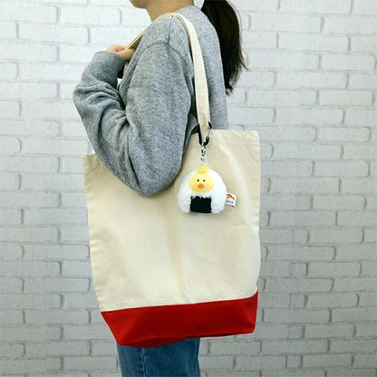 Nici｜Rice Ball Mascot Holder /Plush Keychain｜Height 8cm approx.