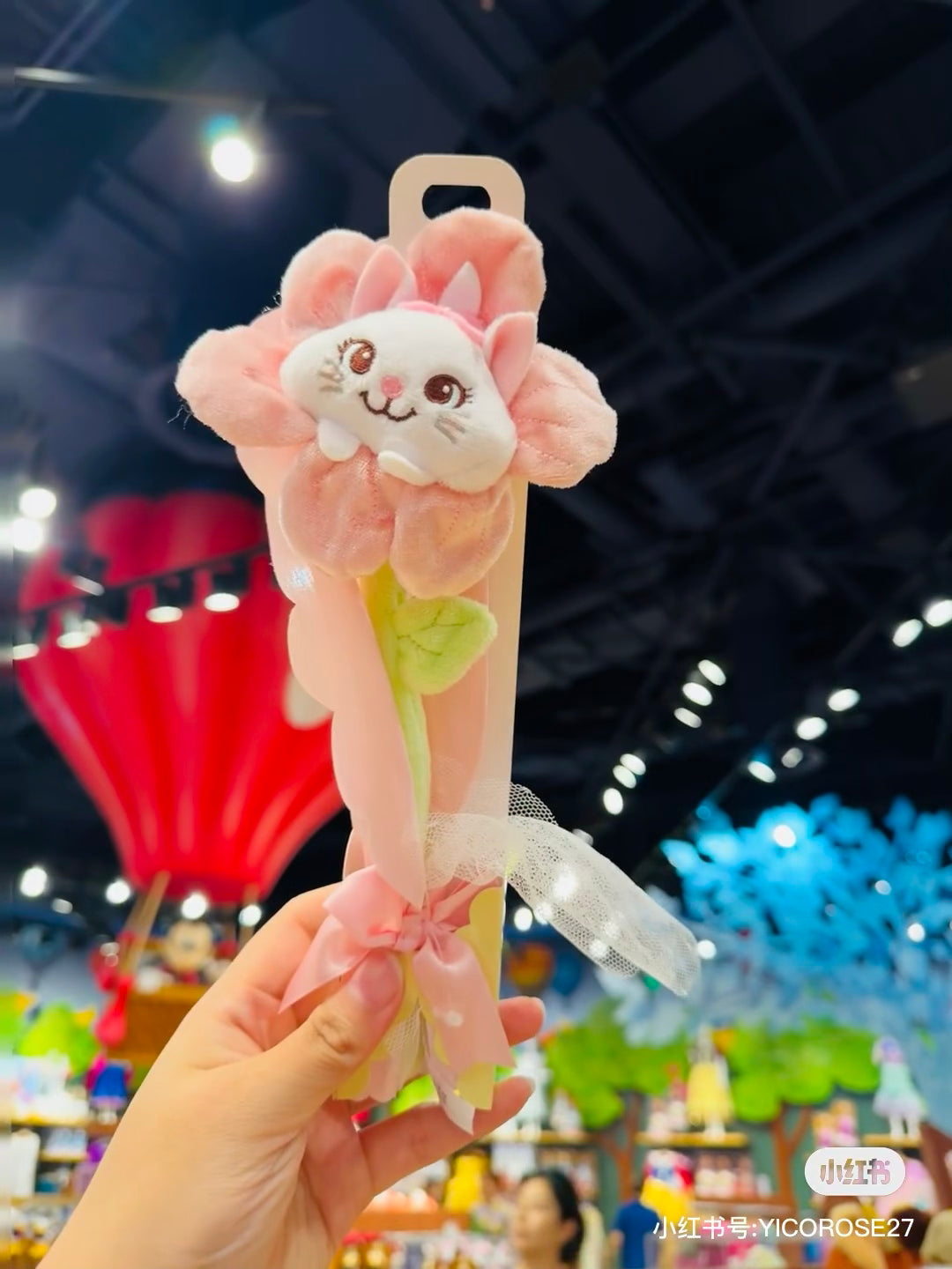 Disney｜2024东迪复活节玩偶脸花束｜約高さ25×幅10×奥行き3.5cm