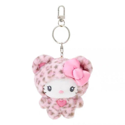 Sanrio三丽鸥｜ Original Mascot Keychain / Leopard Bear豹纹熊系列毛绒挂件/包挂｜约8×5×14cm