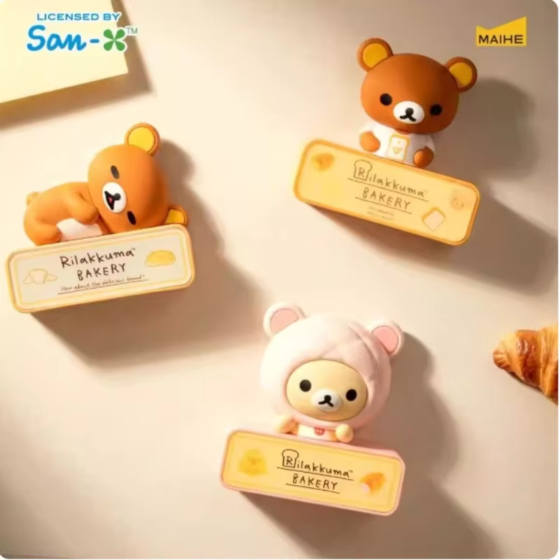 Rilakkuma｜bread series night light fridge magnet blind box/All 6 types｜1pcs