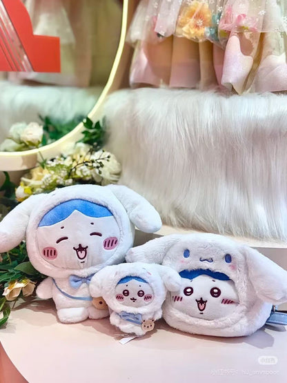 【limit 1】Sanrio｜Chiikawa X Sanrio Characters  Plush Shoulder Bag｜15 x 12.8 x 5cm approx.