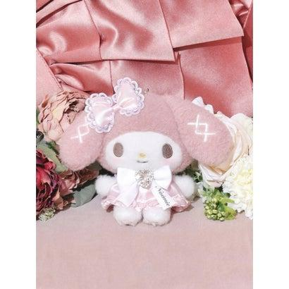 【limit 1】Sanrio｜NOEMIE Mascot Pouch Hojicha/Mascot Holder /Plush Keychain｜13 x 17 x 23cm approx.