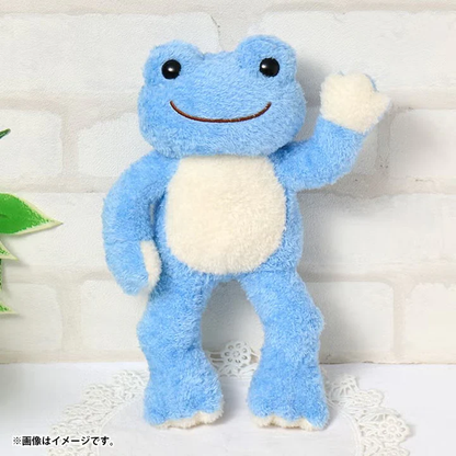 Pickles the Frog｜Posing Plush Dolls/Plush Toy｜H17×W17×D16cm approx.