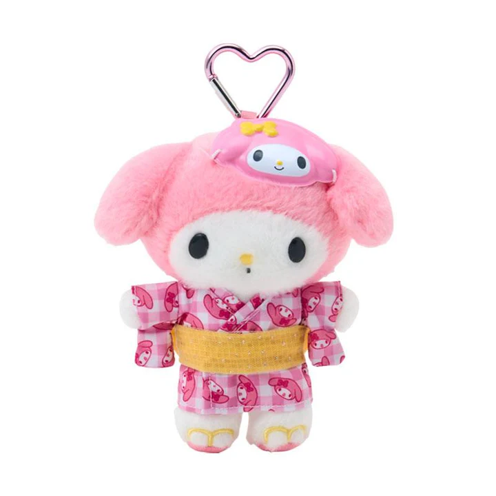 Sanrio｜Summer Sparkle Festival Mascot Holder /Plush Keychain｜10×6.5×14cm approx.