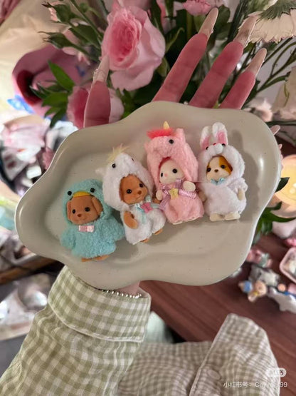 【limit 1】SylvanianFamilies｜Baby Pair Set Unicorn Calico Critters