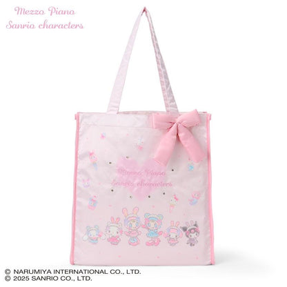 Sanrio｜Mezzo Piano Rabbit Tote Bag｜38cmW x 9cmD x 40cmH approx.