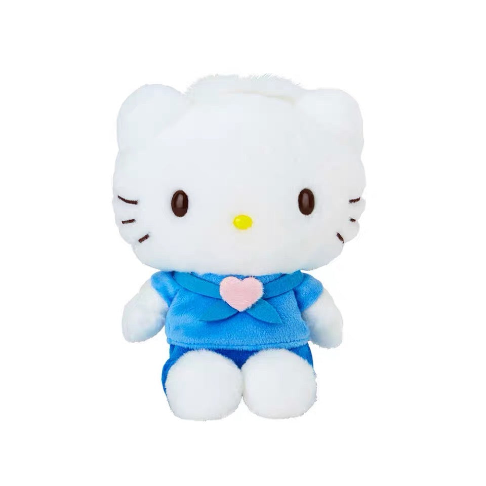 HelloKitty凯蒂猫｜彩虹乐园可爱角色爱心毛绒玩偶/公仔