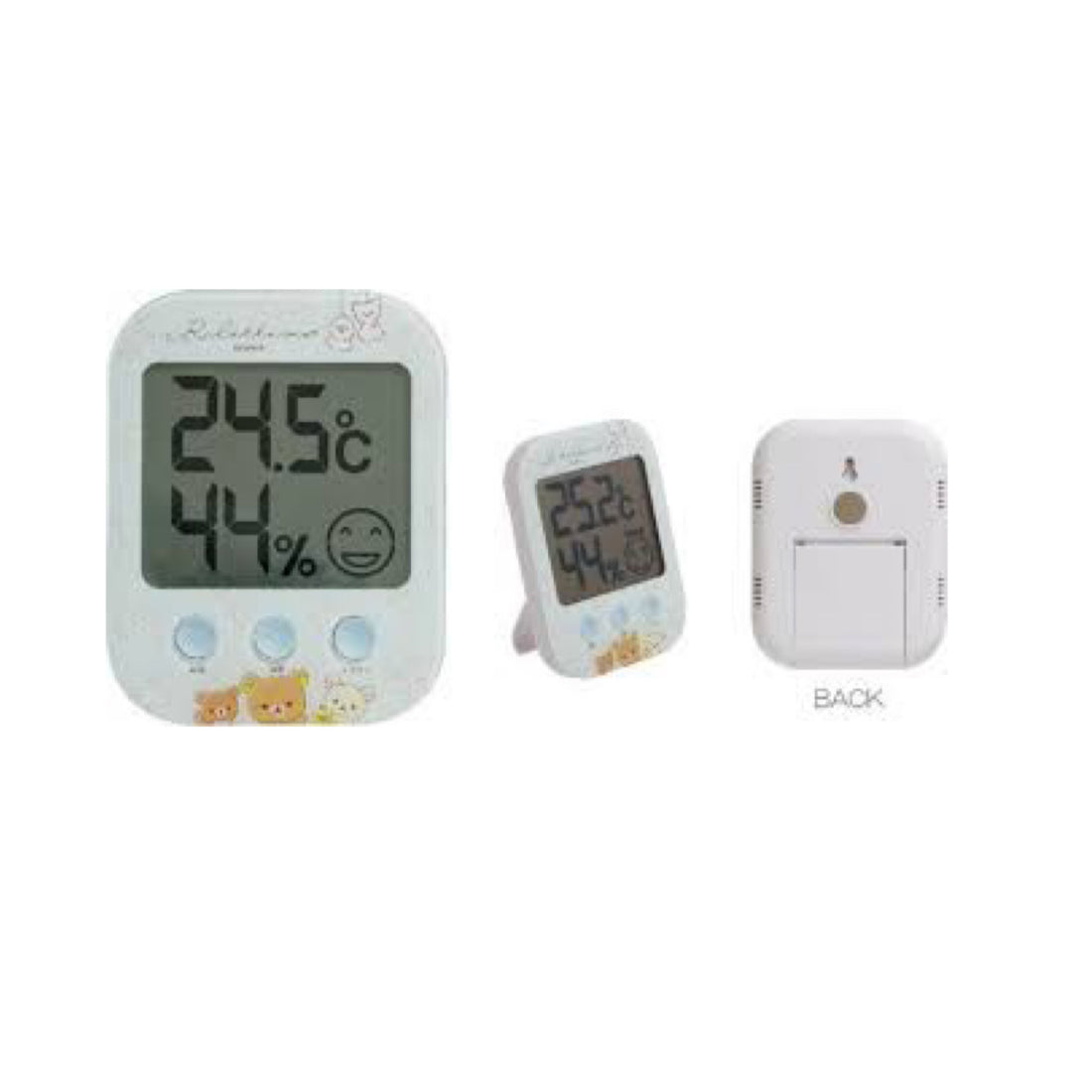 Rilakkuma｜Rainy Day to Sunny Thermohygrometer｜335×250mm approx.