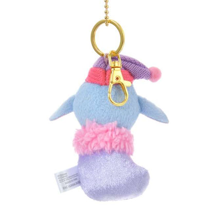 Disney迪士尼｜Winnie The Pooh Eeyore Stitch Scrump Judy Nick BayMax Christmas2024东迪冬日圣诞限定系列可爱角色袜子挂件/包挂/圣诞树装饰｜约3 x 15 x 6 cm
