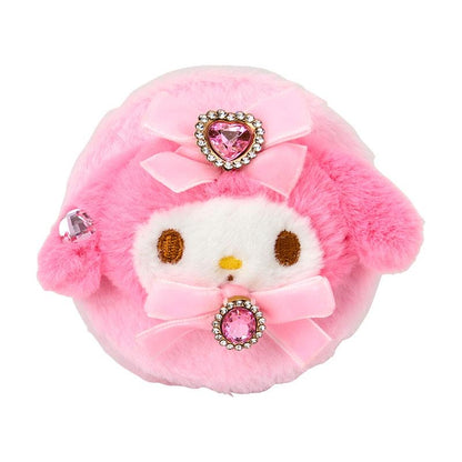 Sanrio｜Mascot Stone Ribbon Original 2-sided Compact Mirror｜7.5×1.5×7.5cm approx.