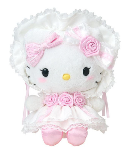 Sanrio｜White Frill Design Plush Dolls/Plush Toy｜20×12×23cm approx.