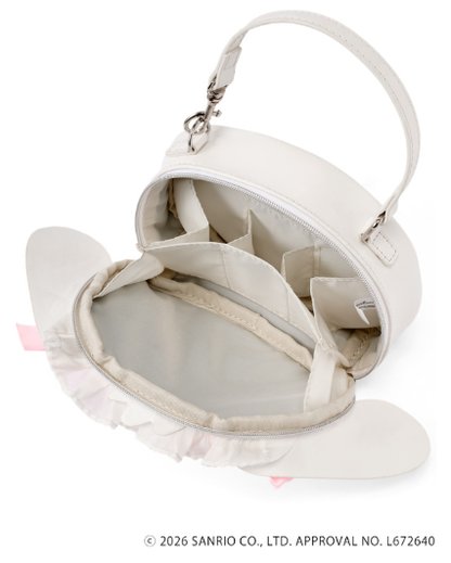 Sanrio｜GRL Collaboration Head Dress SugarBunnies Face Mini Makeup Pouch｜11.5 x 15.5 x 4.5cm approx.