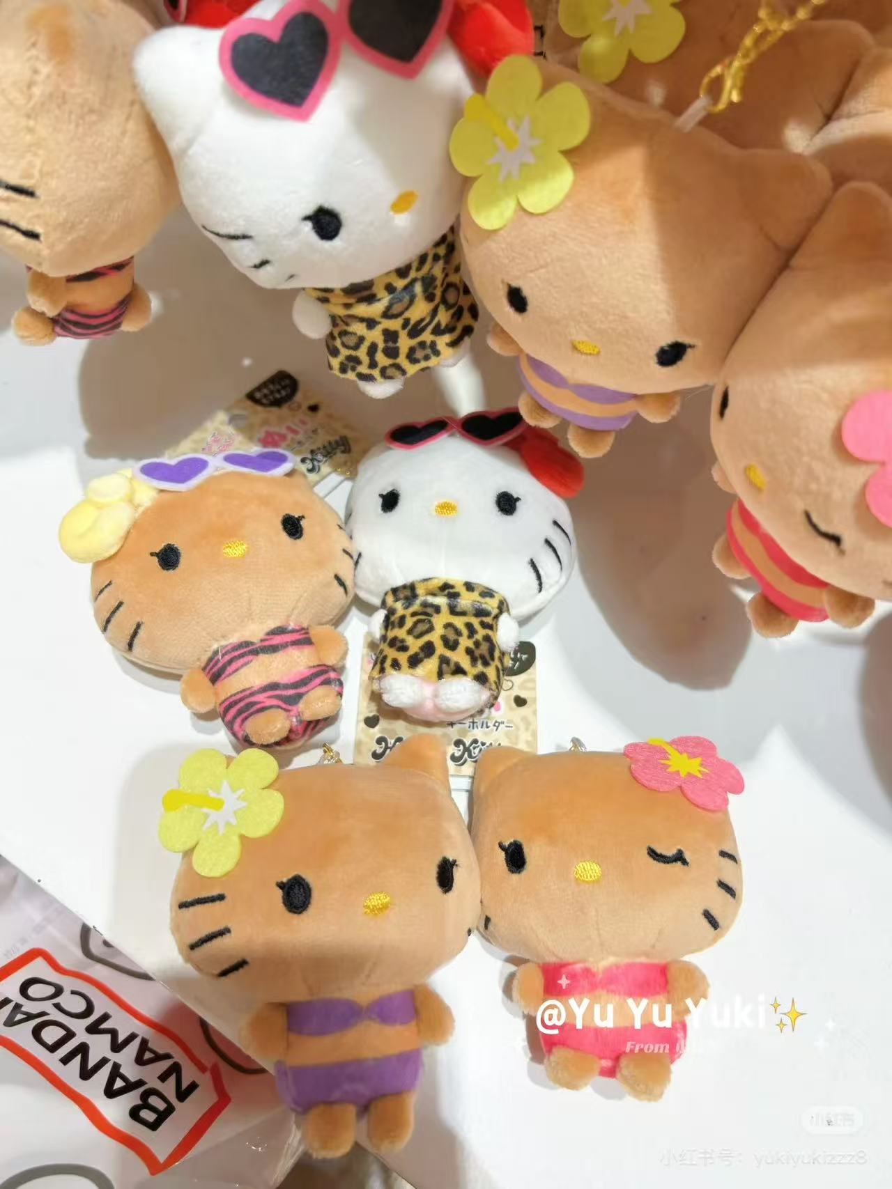 Sanrio｜Hello Kitty &amp; Mimmy Nico Mascot Holder /Plush Keychain｜170×130×55mm approx.