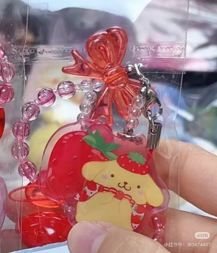 Sanrio｜Ichigo Shimbun 50th Anniversary Characters Secret Strap mystery bag/blind box/All 8 types｜1pcs