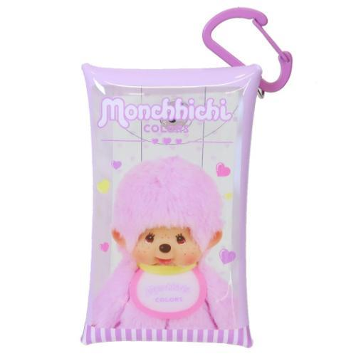 Monchhichi｜Colors Clear Multi Case with Carabiner｜65×115mm approx.