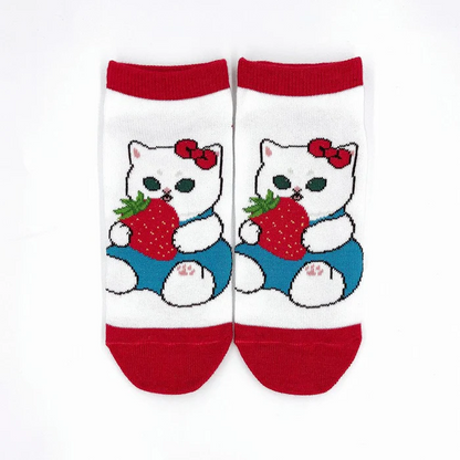 Mofusand｜Sanrio × Mofusand Ankle Socks｜Ladies 23-25cm