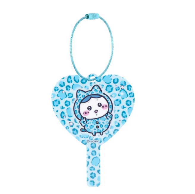 chiikawa｜Sweatshirt Style Leopard Mini Mirror Keychain mystery bag/blind box/All 8 types｜1pc