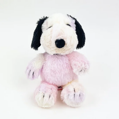 Snoopy史努比｜PEANUTS SN Marble Color S BK大理石彩色晕染小号毛绒玩偶/公仔｜约H16 x W15 x D14cm