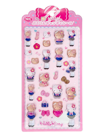 Sanrio｜Pukurin Candy Sticker｜170×90×6mm approx.