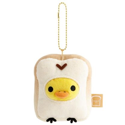 Sanx｜Bakery Mascot Holder /Plush Keychain｜135 x 110 x 65 mm approx.