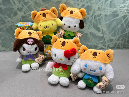 【limit 1】Sanrio｜Lotte Biscuit Collection Mascot Holder /Plush Keychain