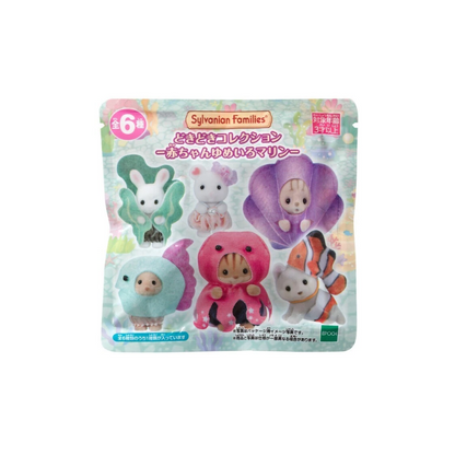 【limit 1】SylvanianFamilies｜ Baby Dreamy Marine Small Baby White Rabbit Calico Critters mystery bag/mystery packs/blind box/blind bag/all 6 tayes｜1pcs