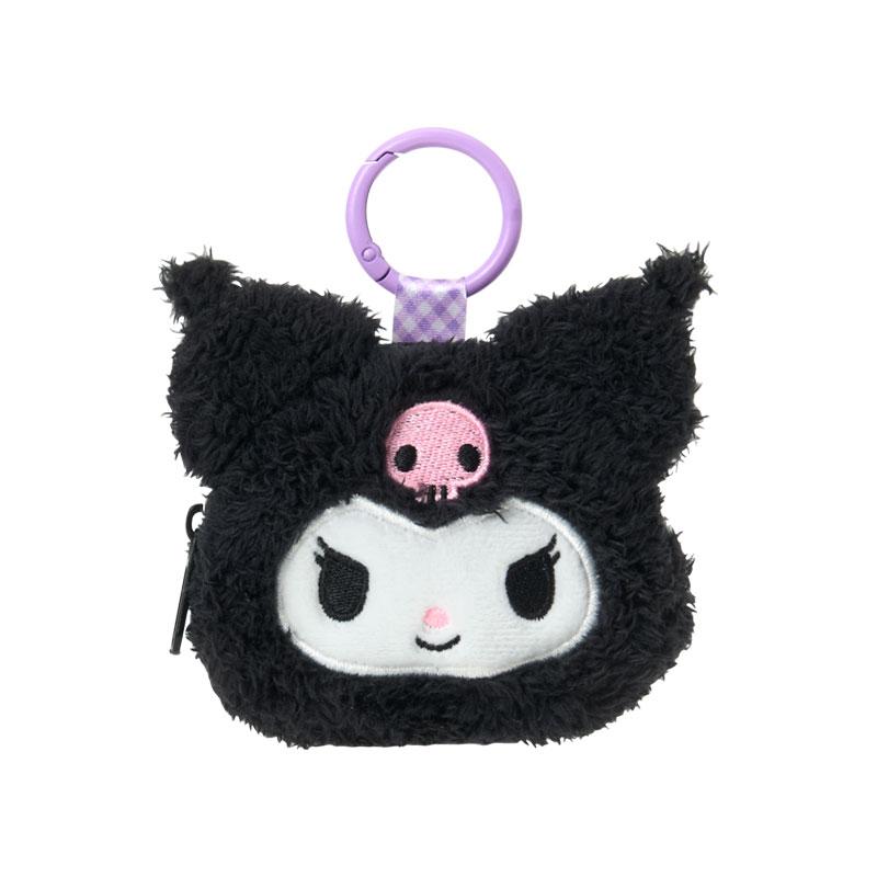 Sanrio｜Face-Shaped Mini Pouch with Carabiner｜W9.5×D3×H7cm approx.