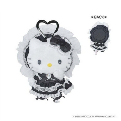 Hello kitty｜Lolita Fashion Mascot Holder /Plush Keychain｜H120 x W85 x D65mm approx.