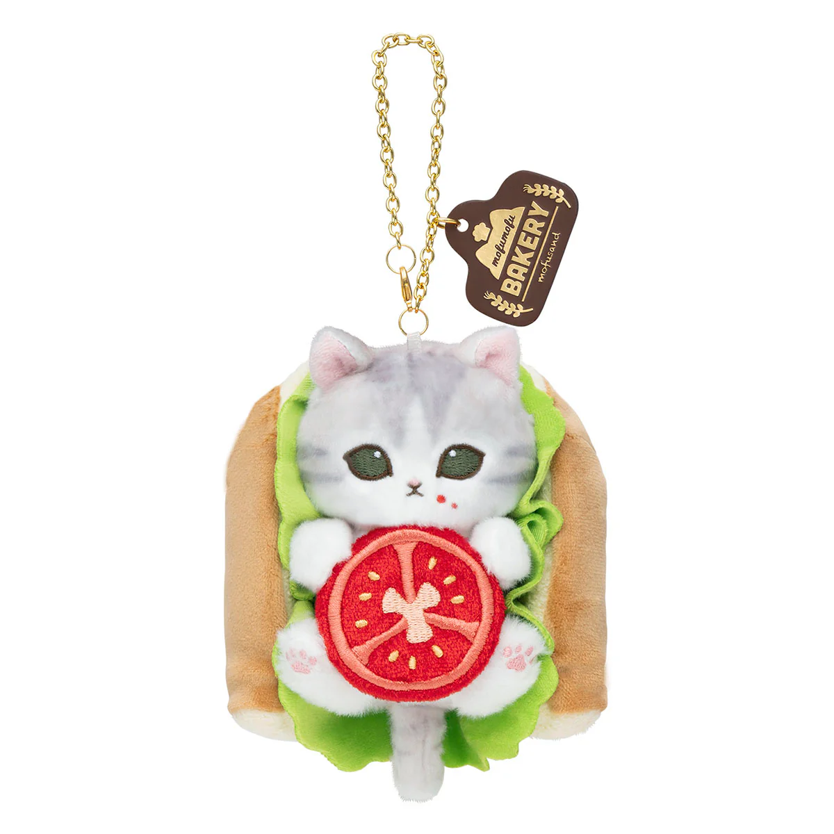 Mofusand｜Mofumofu Bakery Mascot Holder /Plush Keychain｜H150 x W100 x D95mm approx.