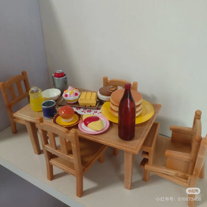 SylvanianFamilies｜Family Table &amp; Chairs-4506