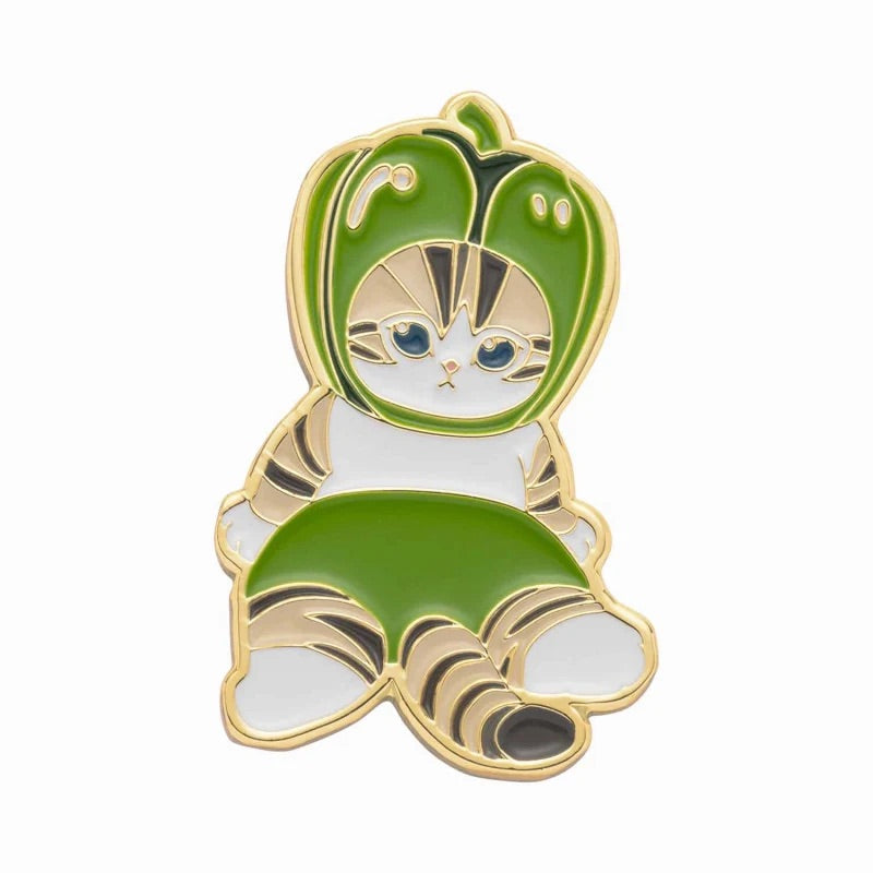 Mofusand｜Mofumofu Marche Pin Badge｜30×25×12mm approx.