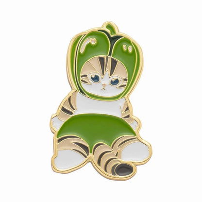 Mofusand｜Mofumofu Marche Pin Badge｜30×25×12mm approx.