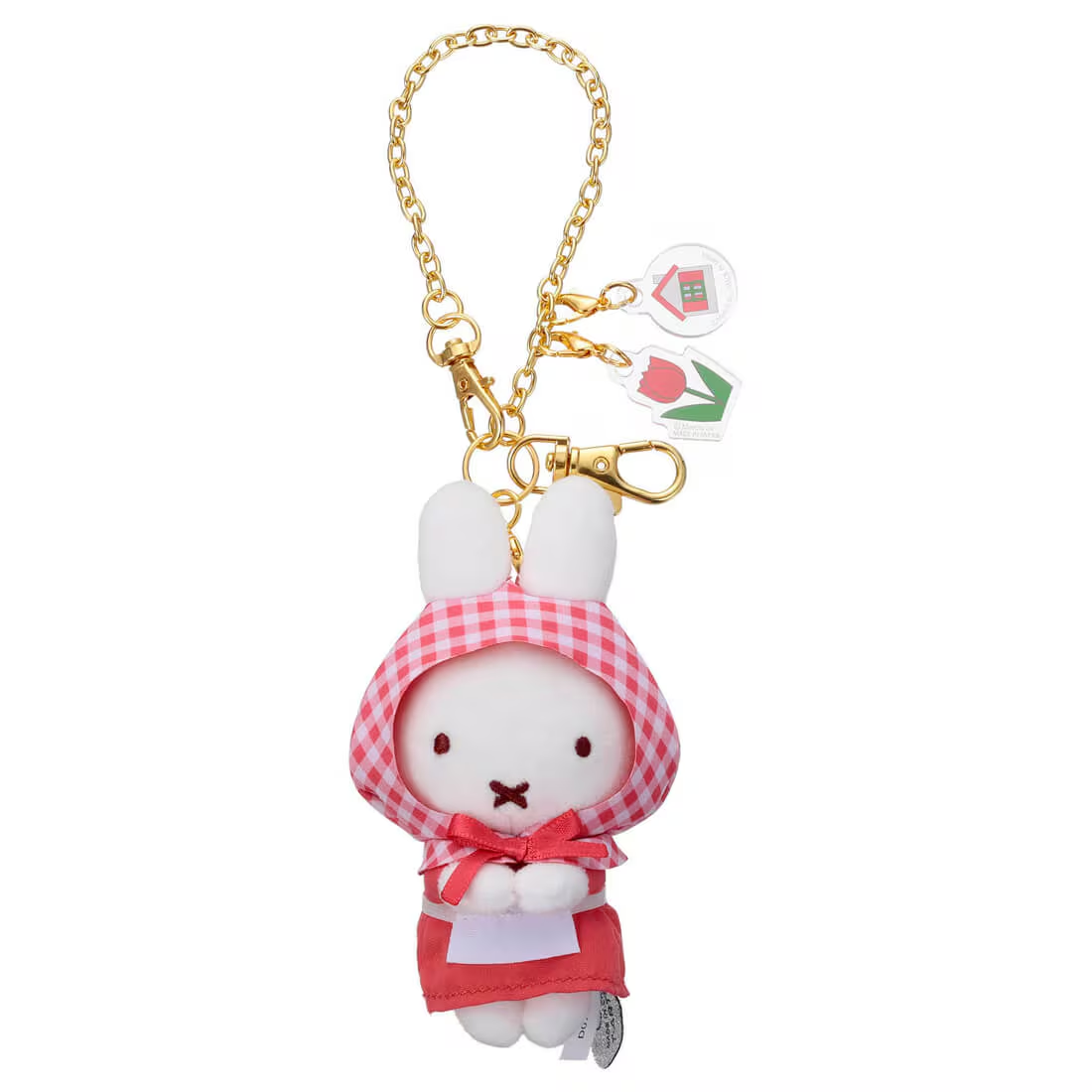 Miffy｜Bruna Little Thank You Mascot Holder /Plush Keychain｜W65 x H115 x D50mm approx.