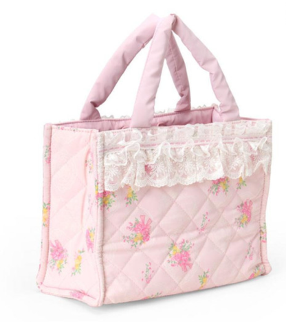 Sanrio｜White Frill Design 2 Way Tote Bag｜23×11×17.5cm approx.
