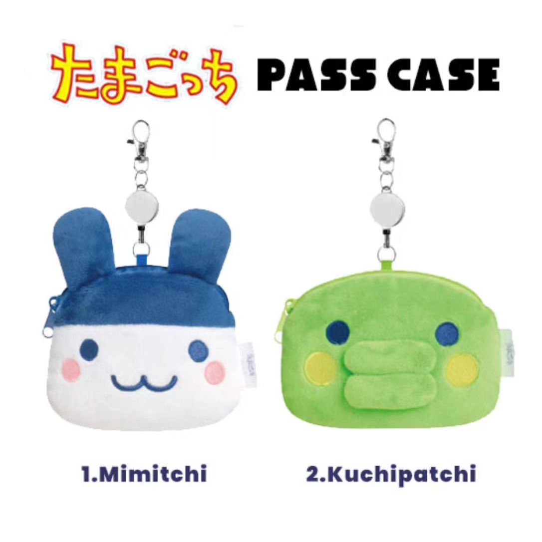 Tamagotchi|Plush Pass Case Pouch|135 x 125 x 60mm approx.